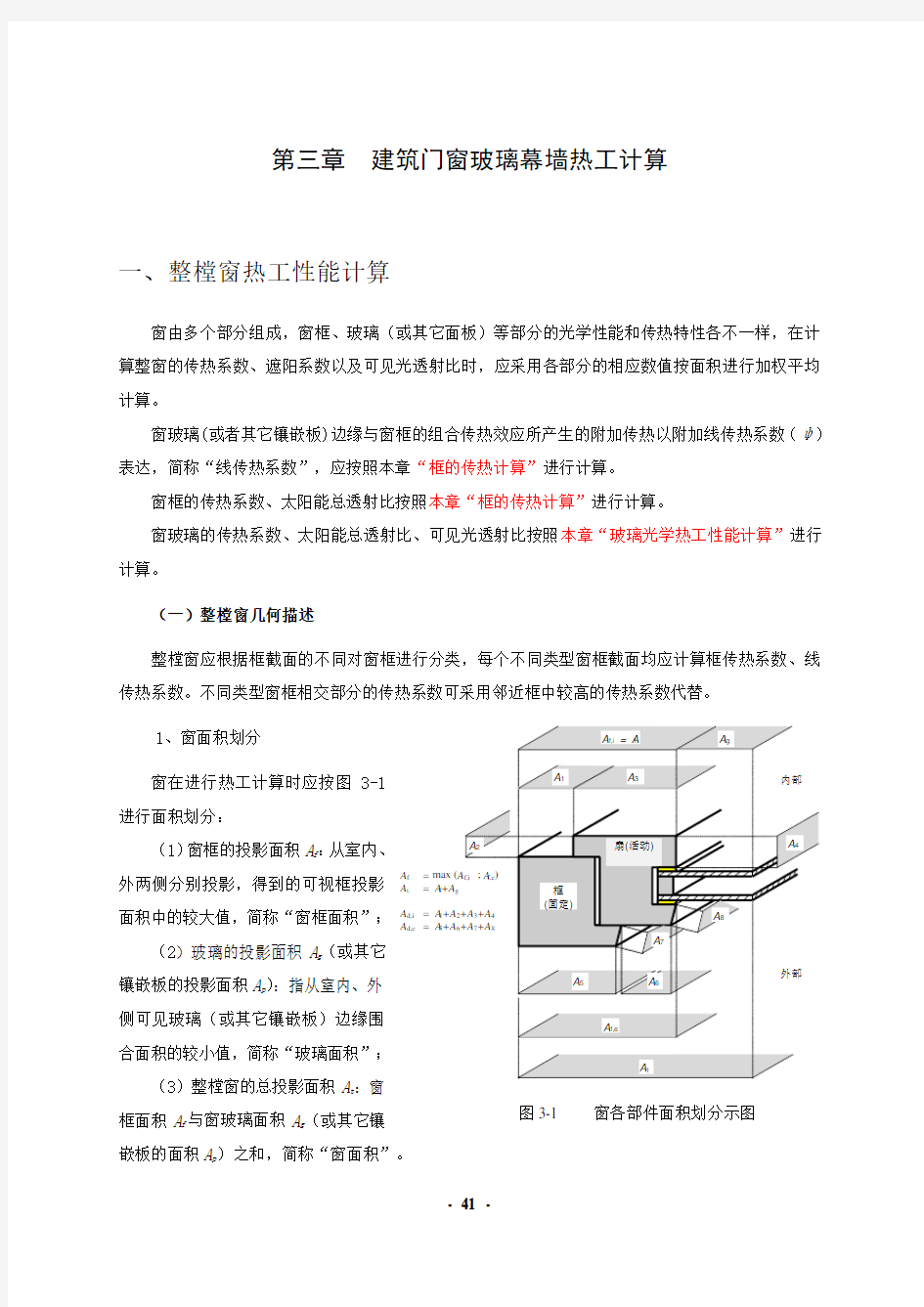 建筑幕墙热工计算