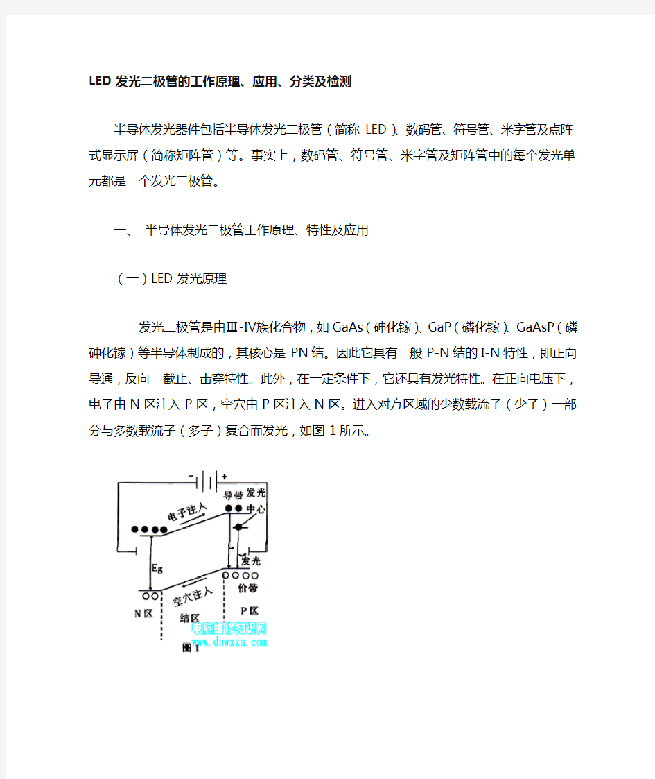 LED发光二极管的工作原理(精)