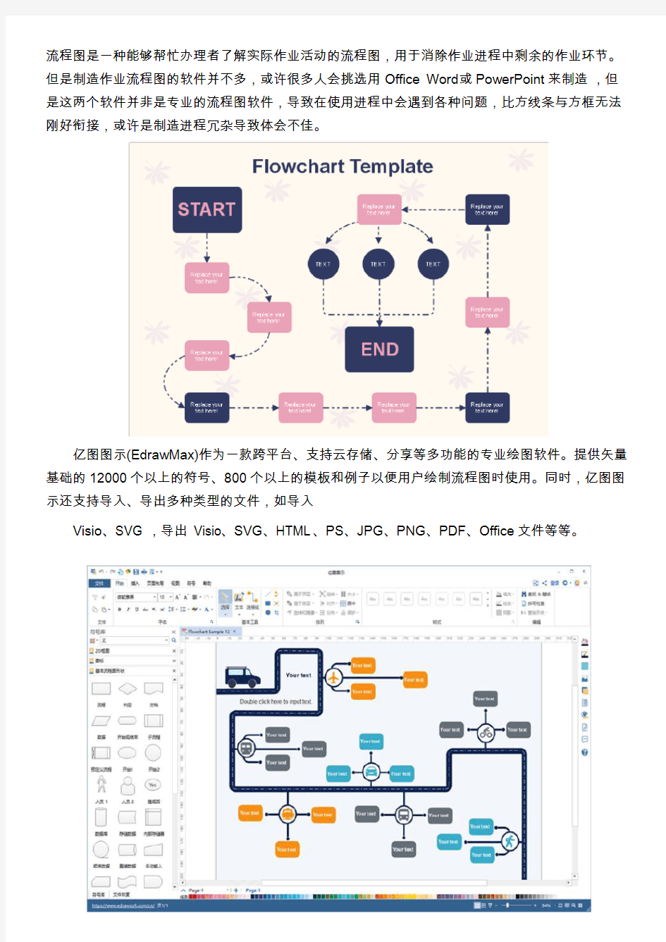 苹果上的好流程图软件