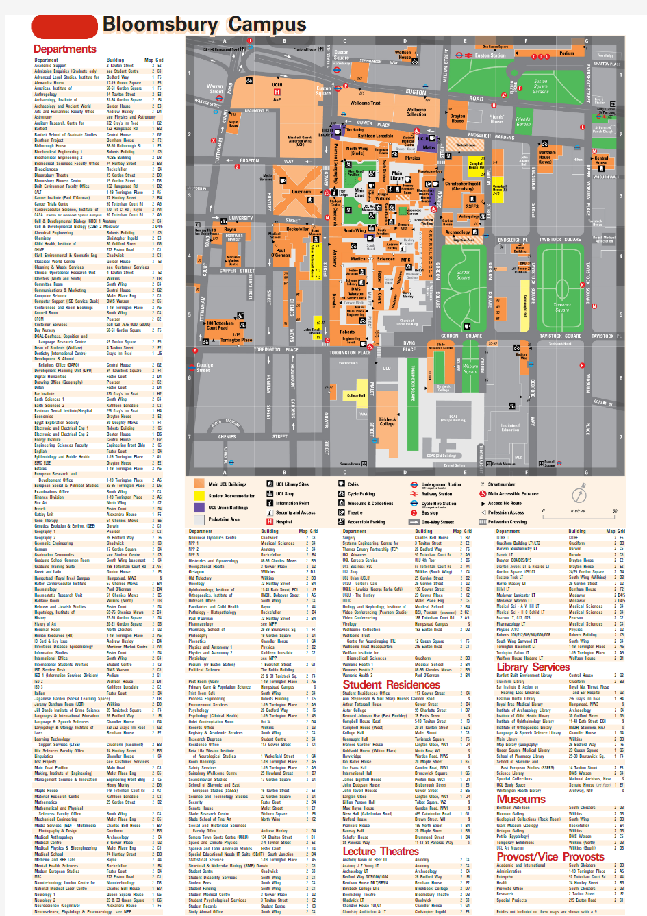 伦敦大学学院地图