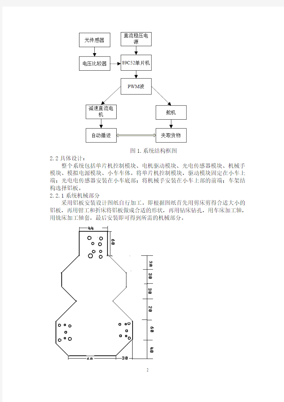 智能搬运小车( 完整 )