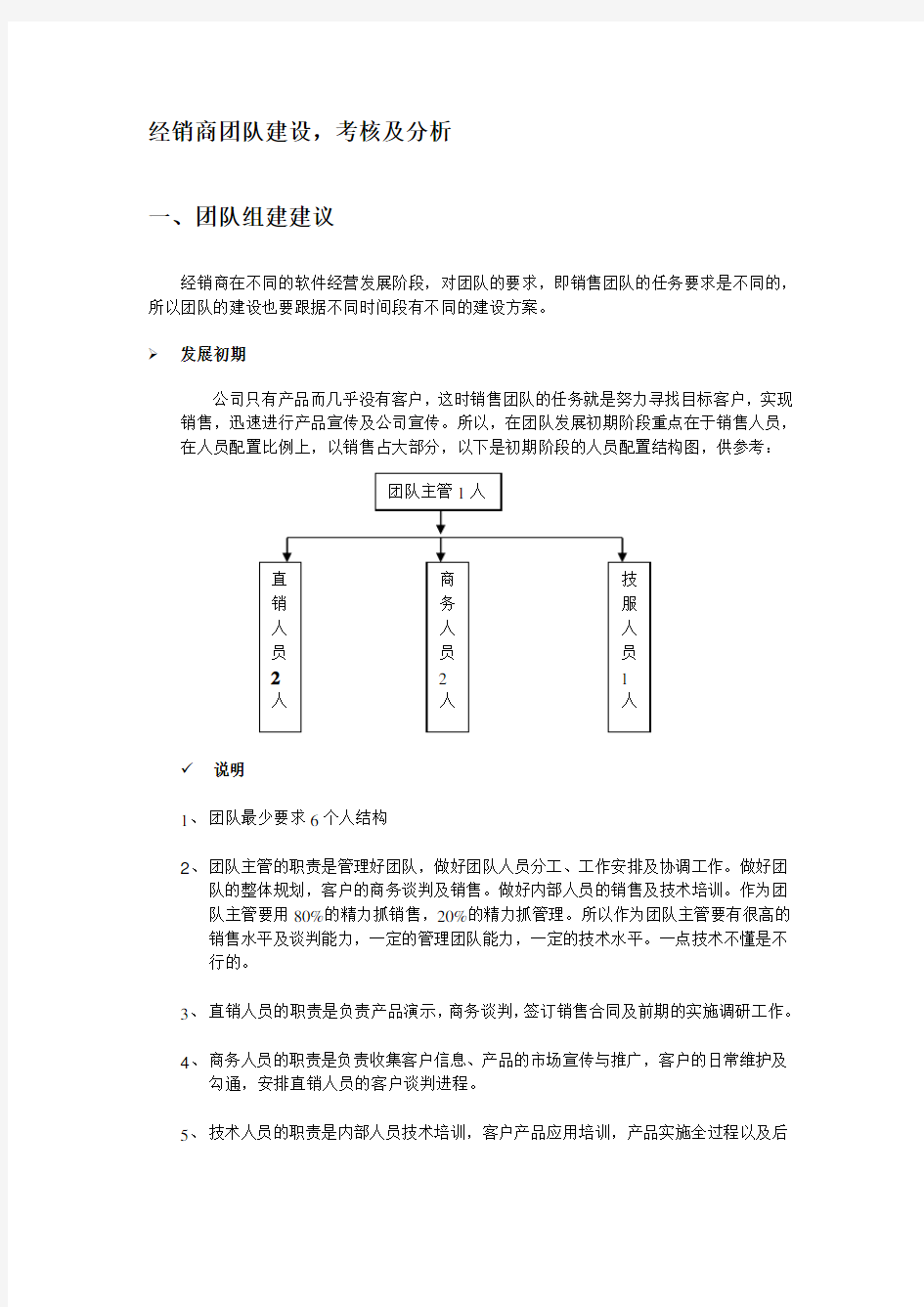 团队建设方案