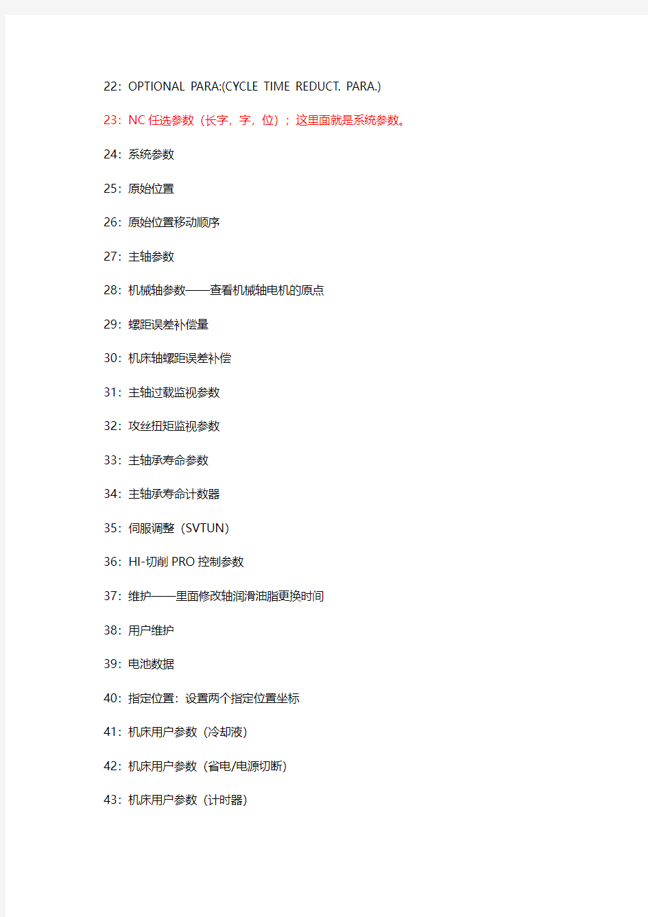 OKUMA OSP-P300界面菜单