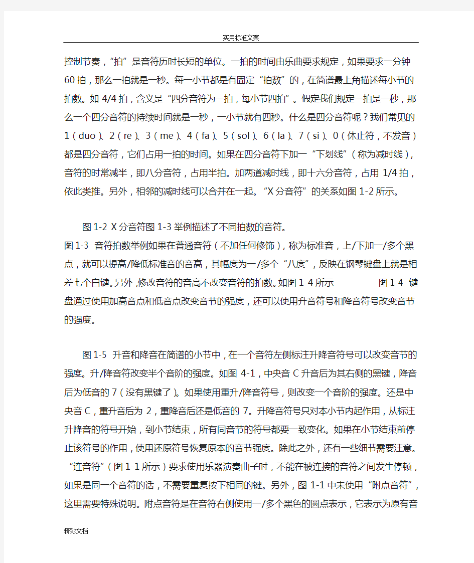 零基础学习五线谱基础知识(含简谱到五线谱转换理解)