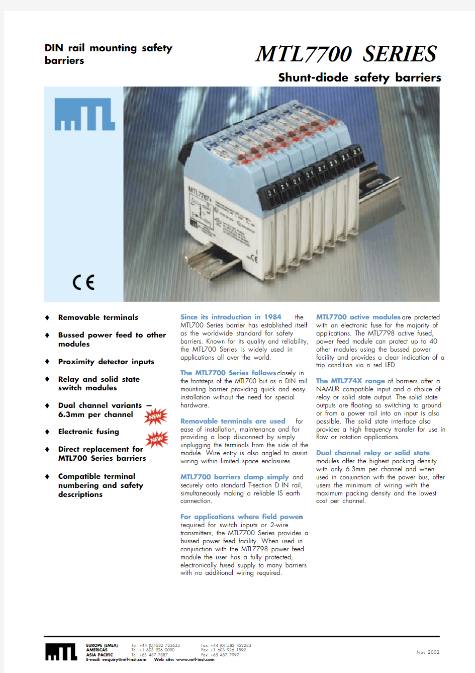 MTL Eps7700 安全栅样本