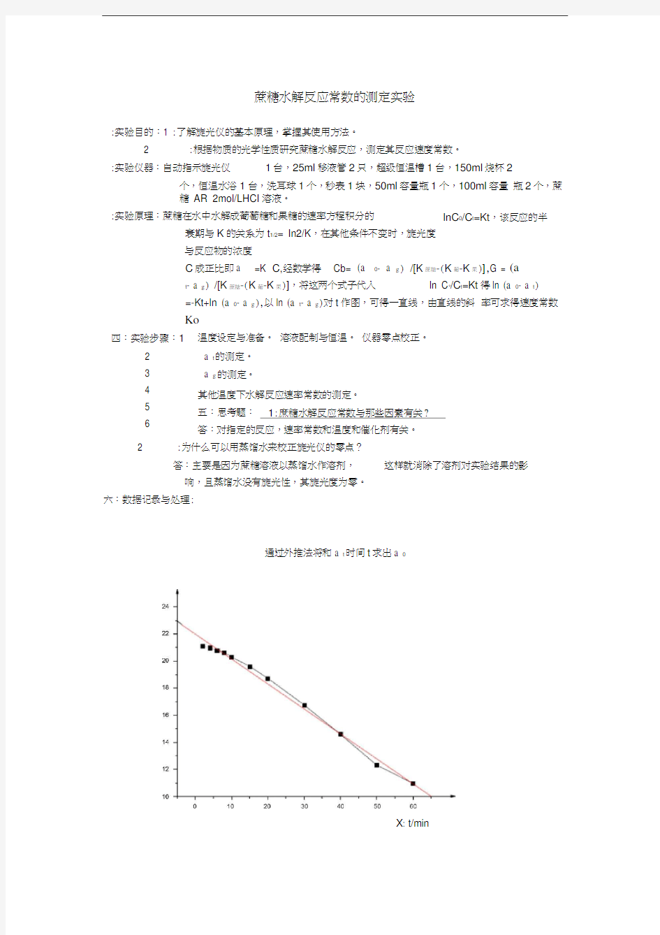 蔗糖水解