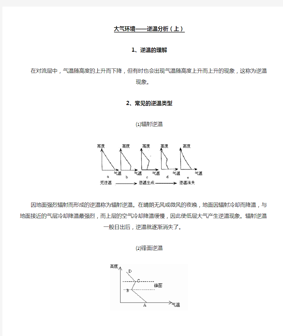 逆温现象