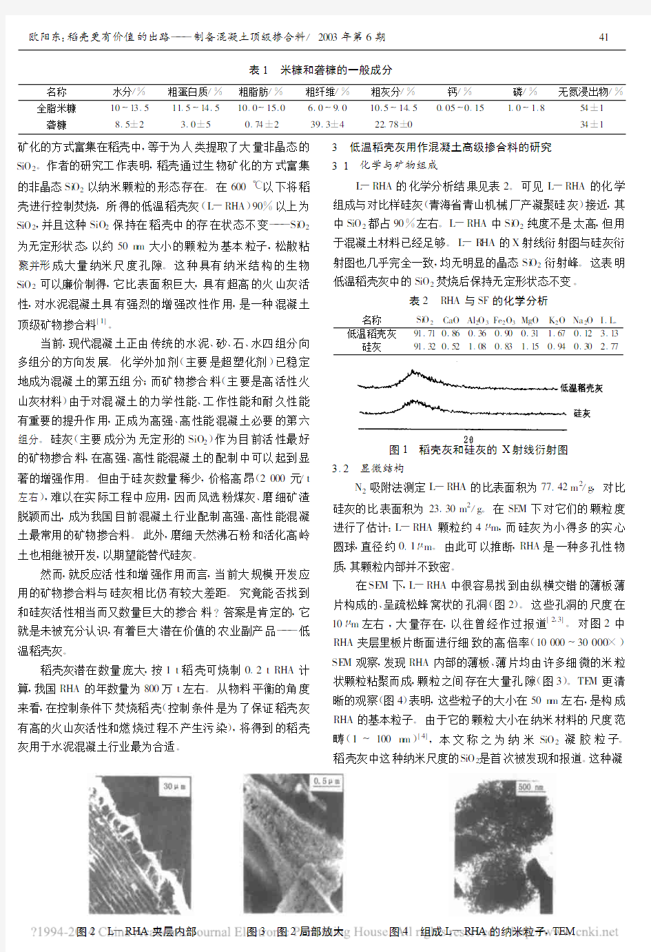 欧阳东教授-稻壳更有价值的出路