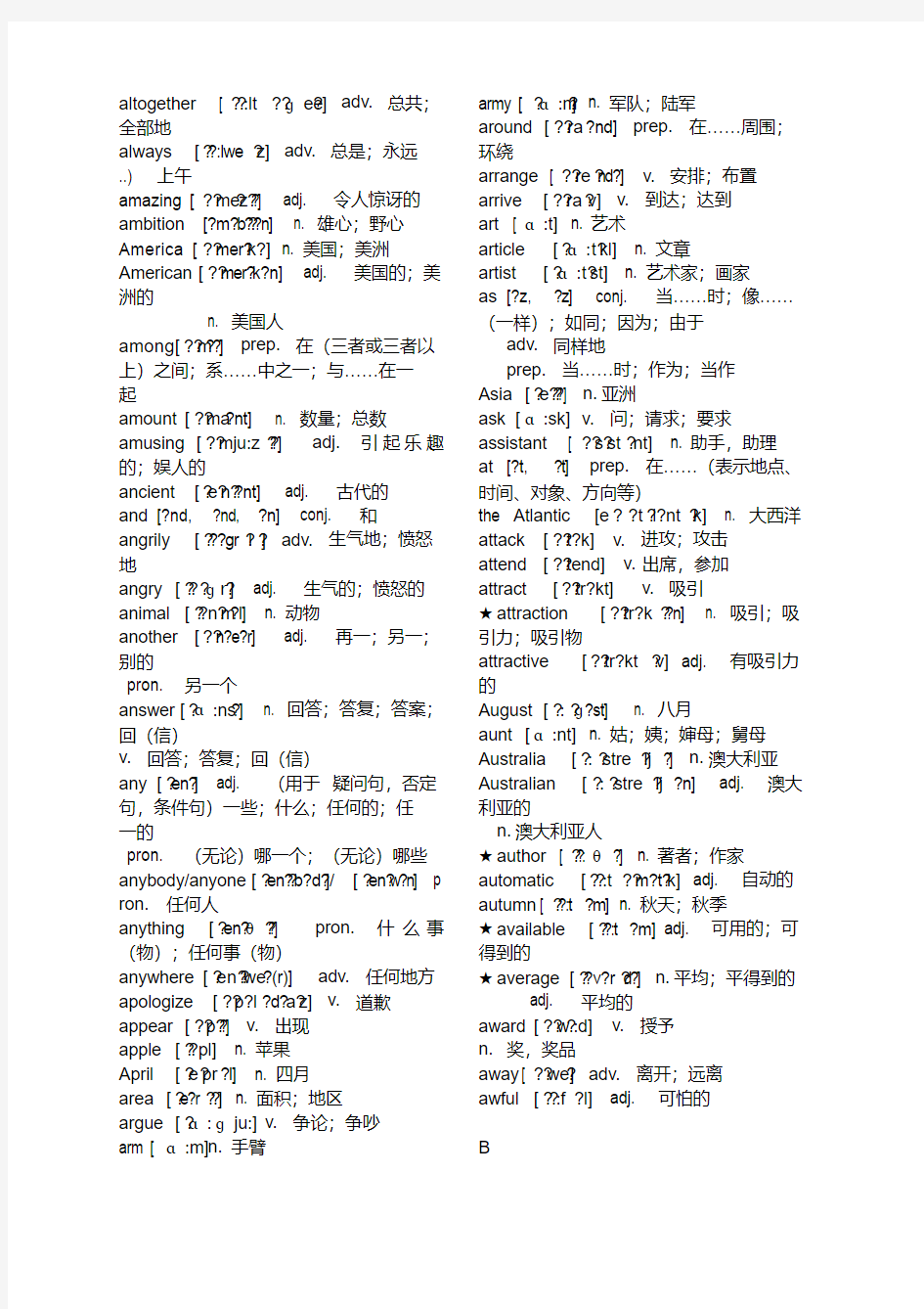 上海市初中英语教学基本词汇表附音标.pdf