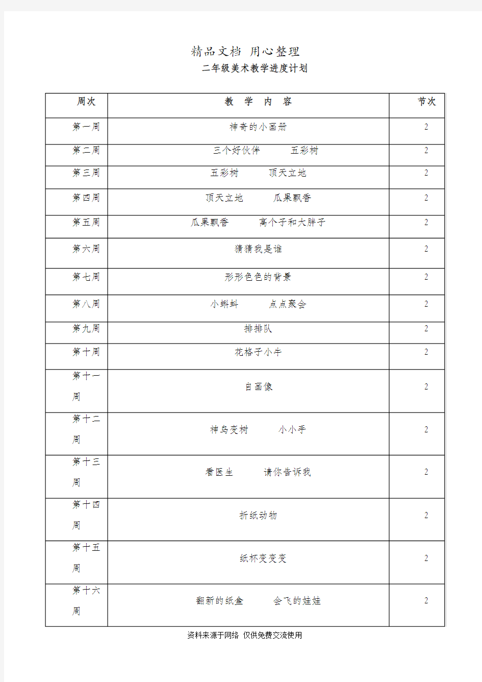 【精美版】新湘教版二年级上册美术全册教案