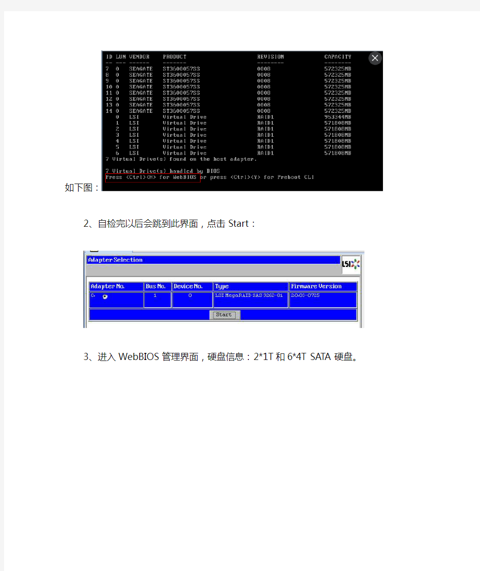 LSI mega RAID配置手册