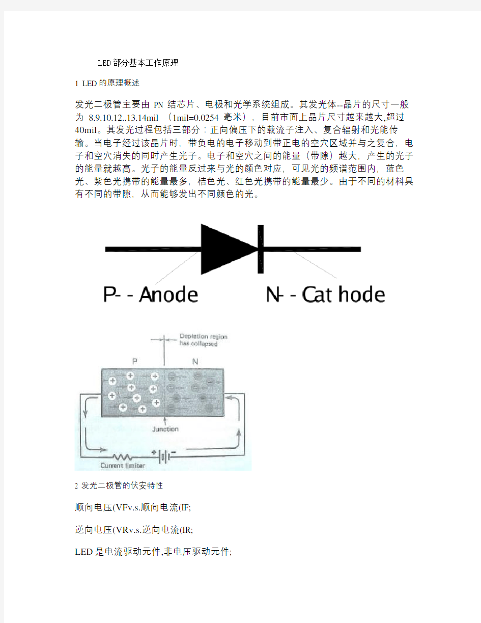 LED基本工作原理