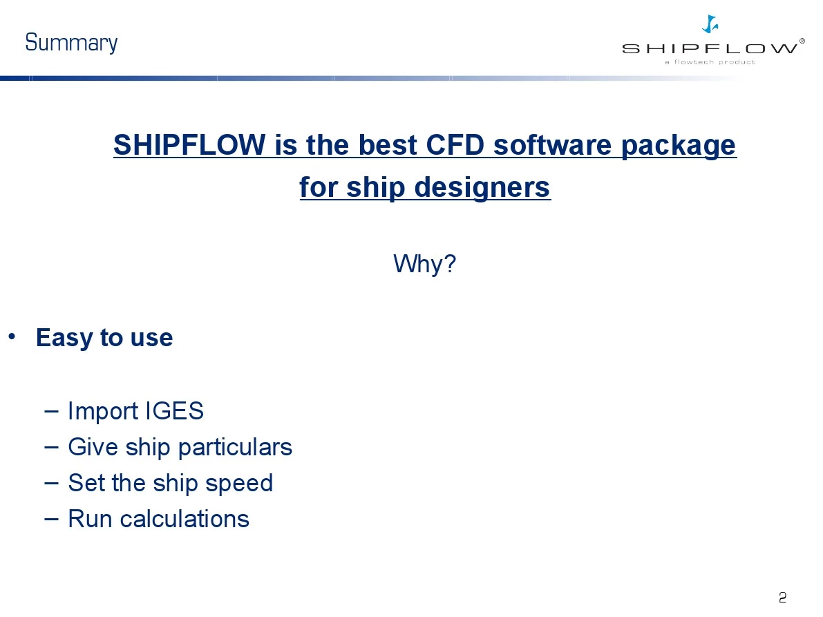 船舶设计最好的CFD软件