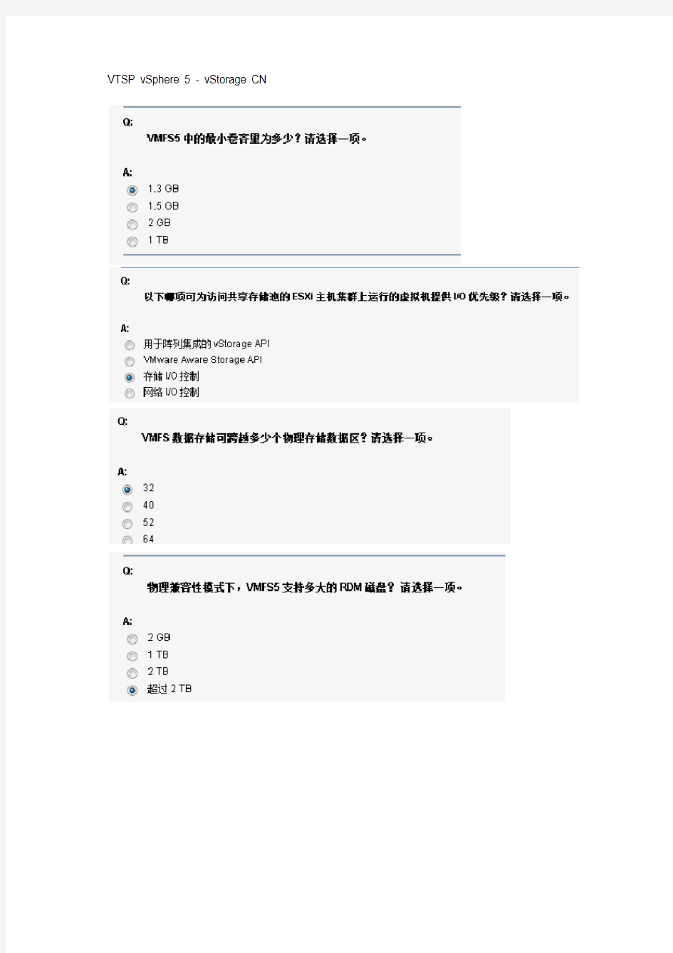 VTSP vSphere 5 - vStorage CN