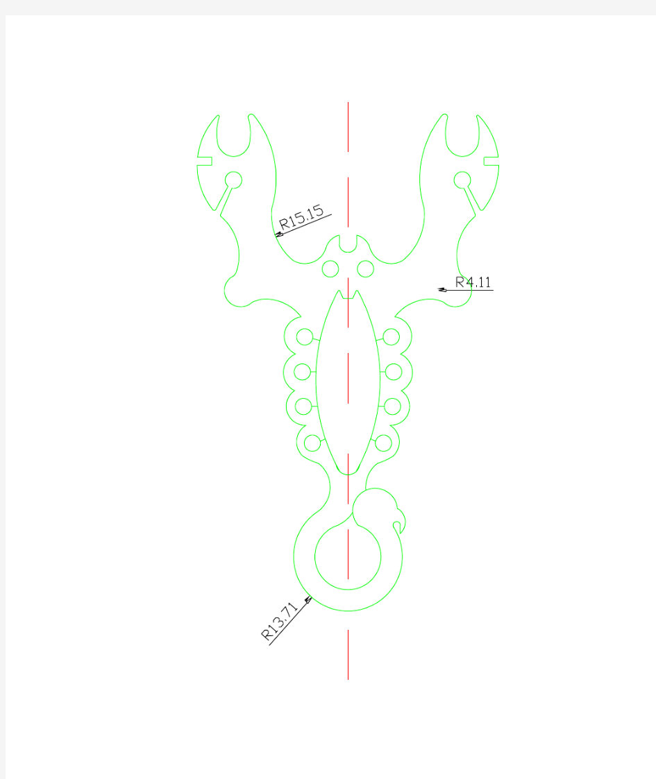 CAD弹弓设计图4