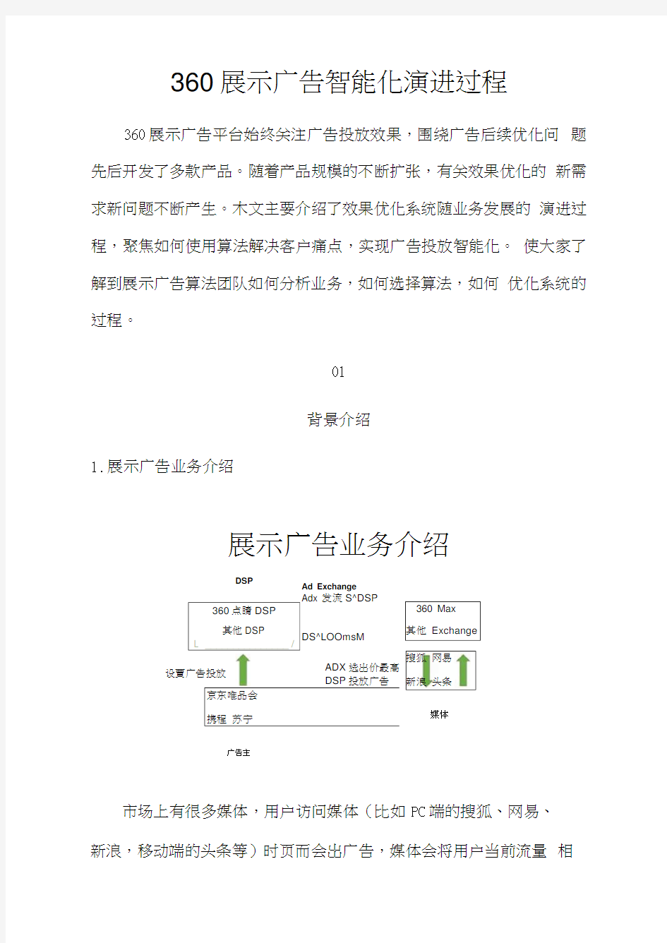 360展示广告智能化演进过程