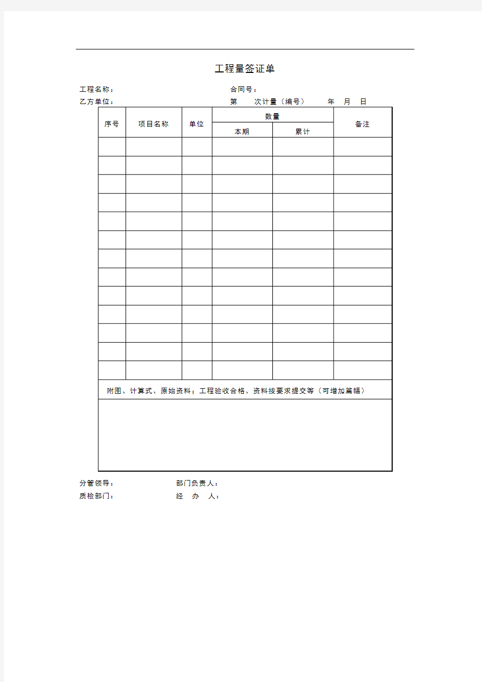 东方捷豹电动车工程量签证单