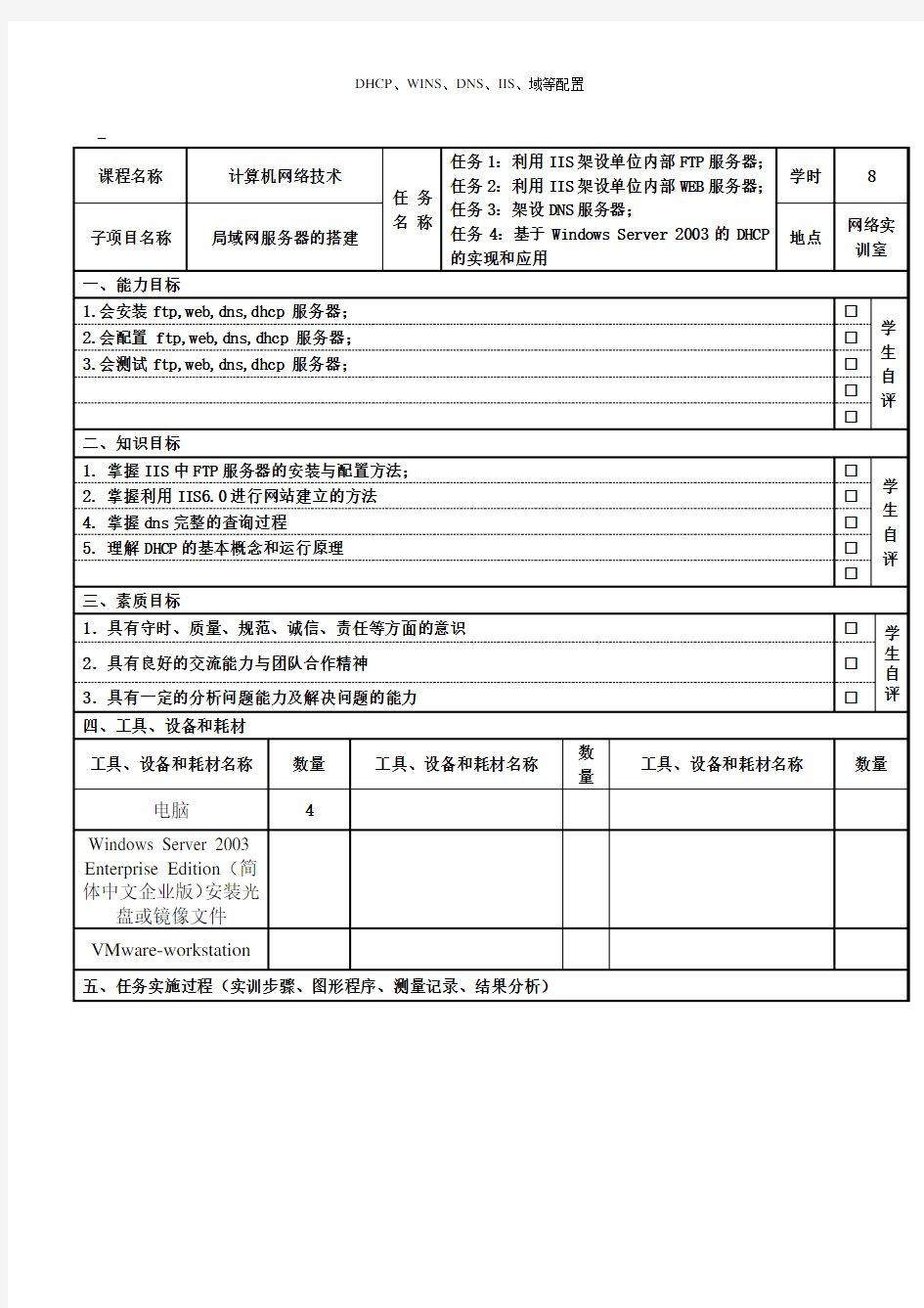 局域网服务器的搭建(网络管理员必备知识)