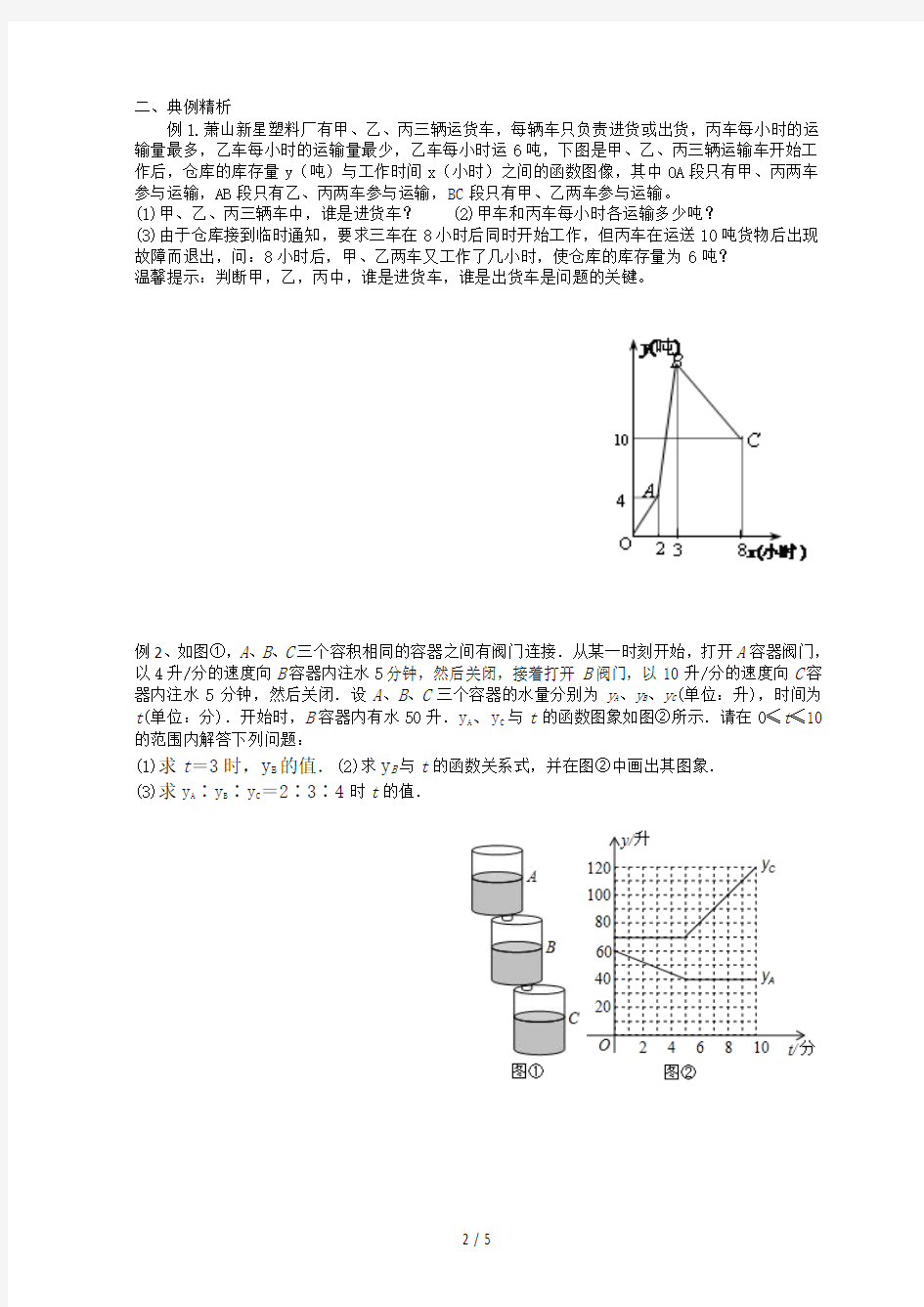 数学专题图表信息题(A版)