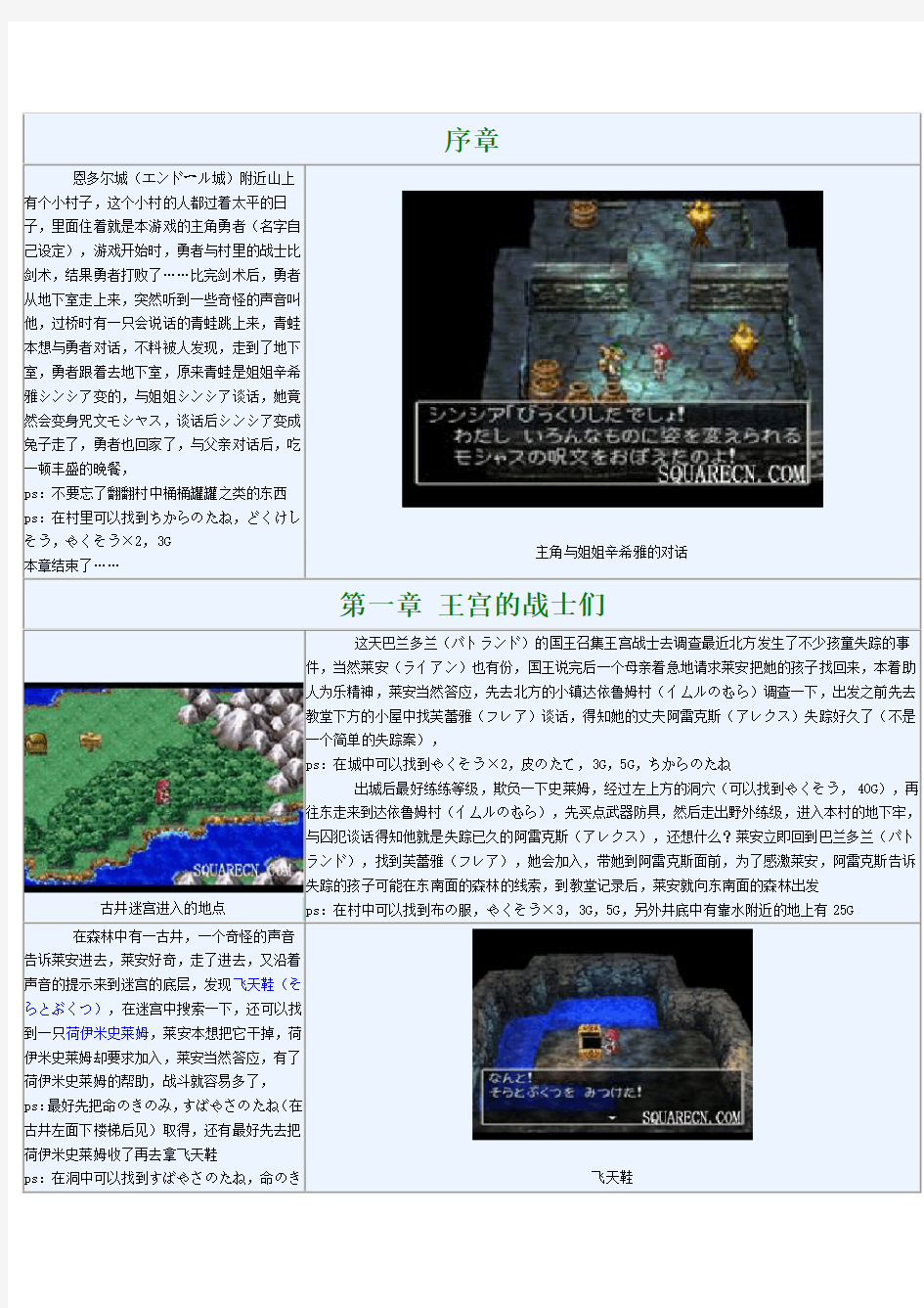 Android+NDS《勇者斗恶龙4》DQ4-详细图文j精编攻略