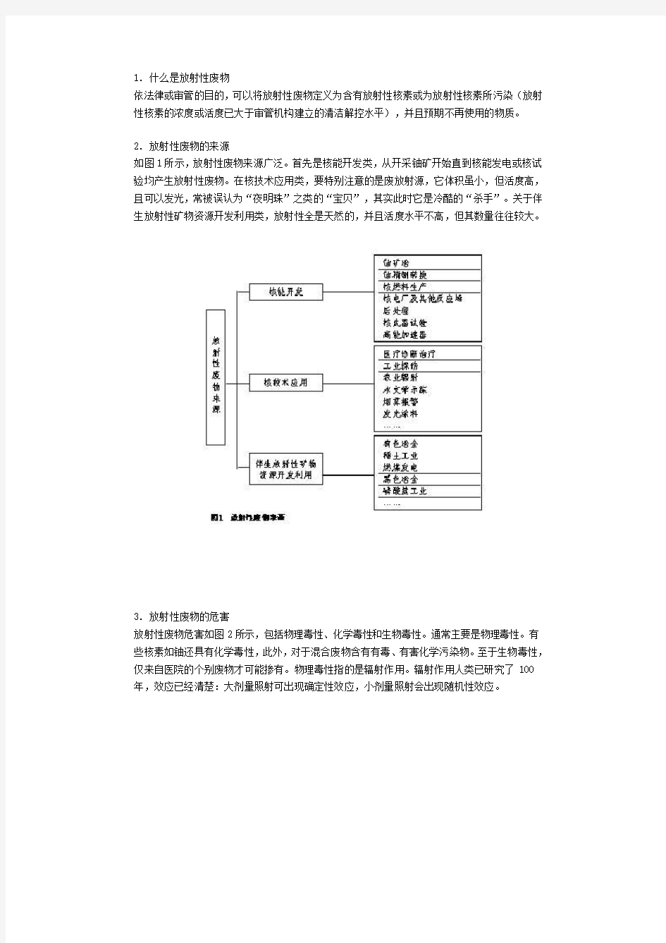 放射性废物基础知识