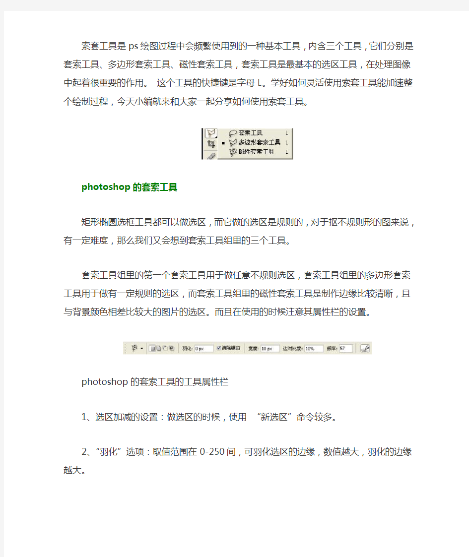 ps索套工具使用方法图文教程