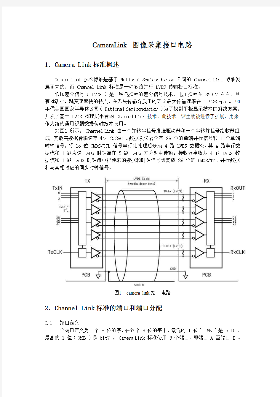 10-CameraLink 图像采集接口电路-可以抄袭