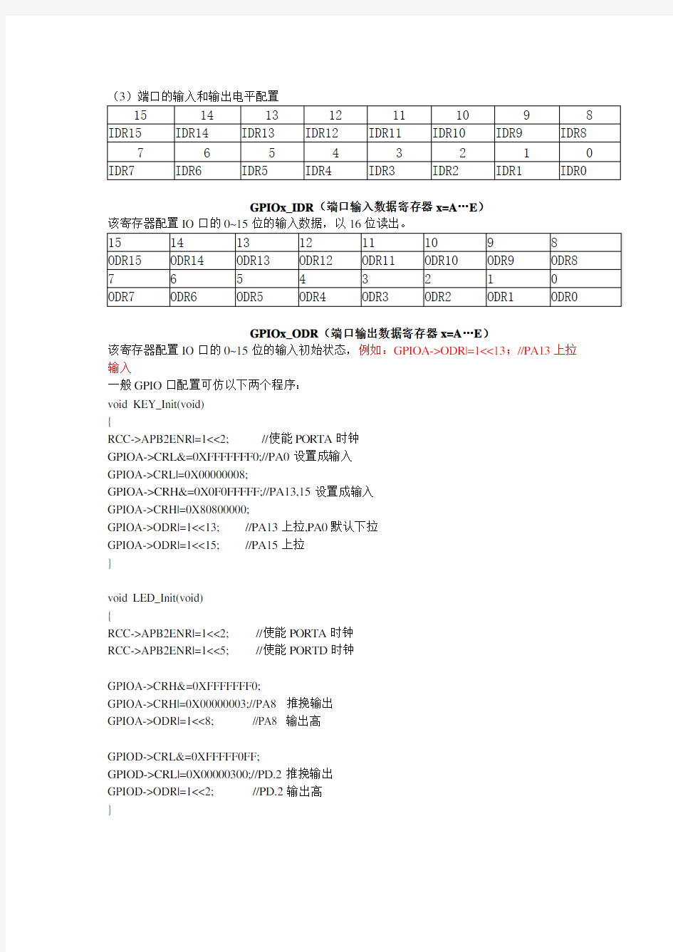 牛人的STM32学习笔记(寄存器版本)