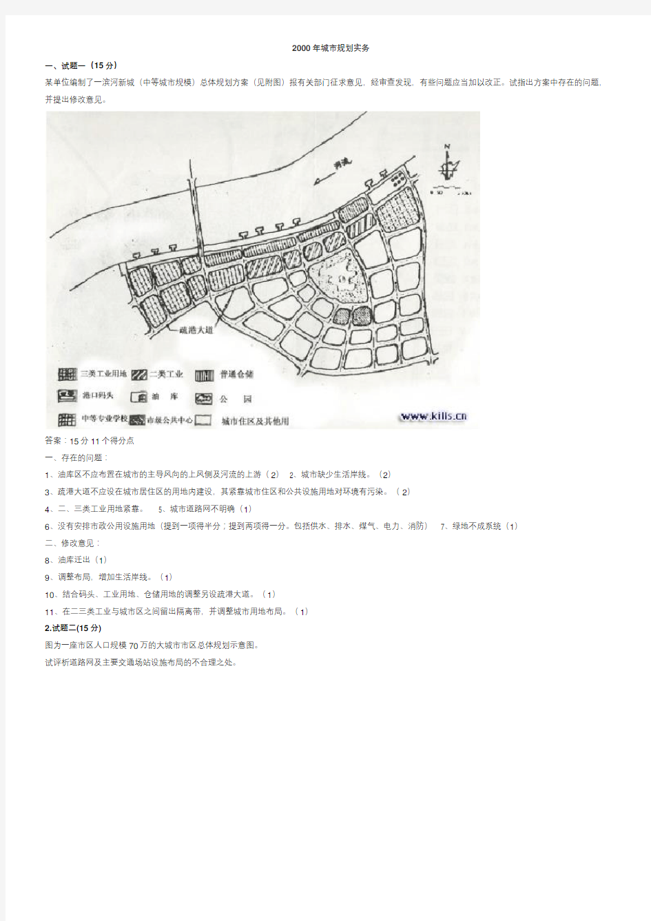 注册规划师考试实务试题