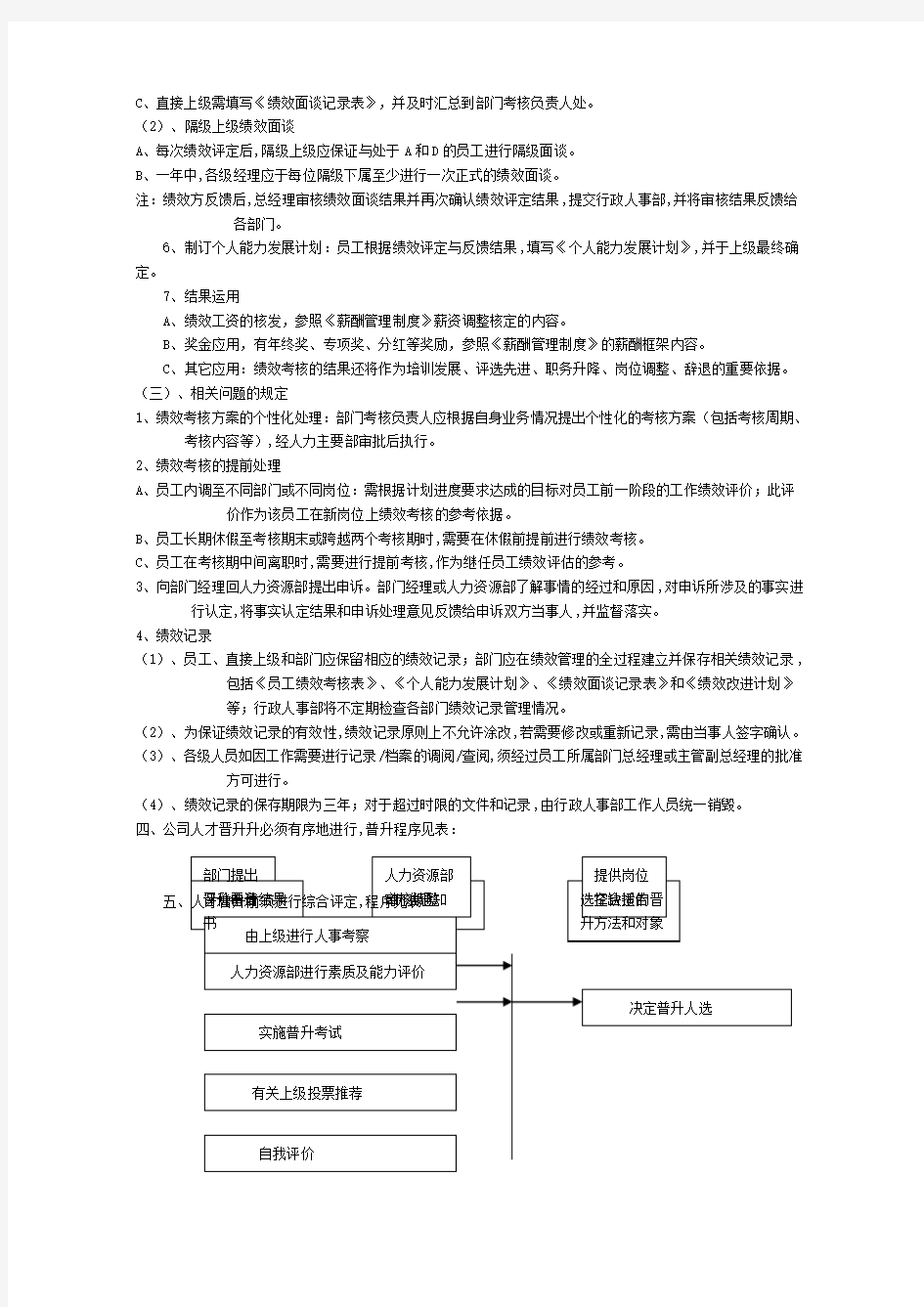 某物流公司绩效管理办法