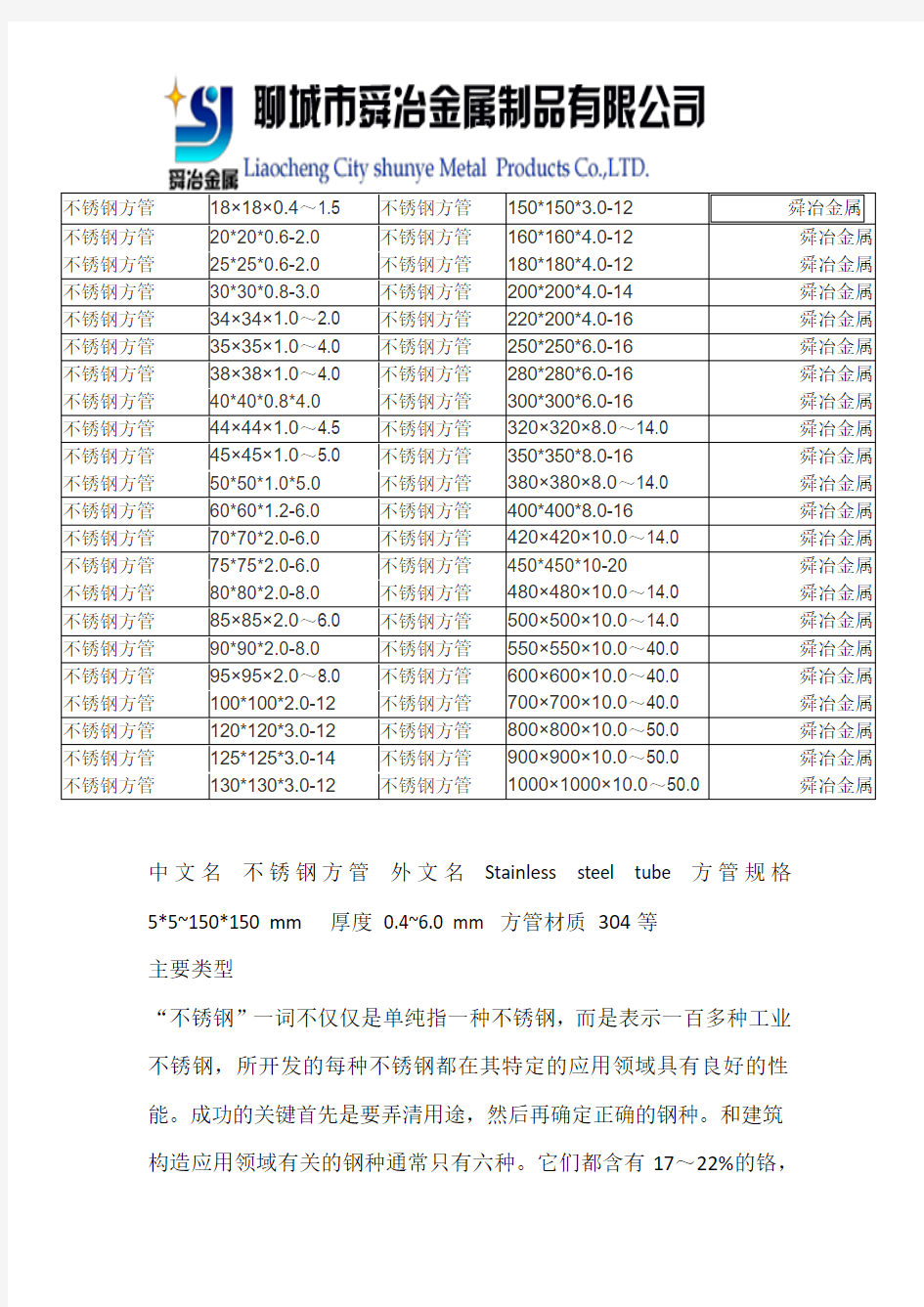 304不锈钢方管-304不锈钢方管价格