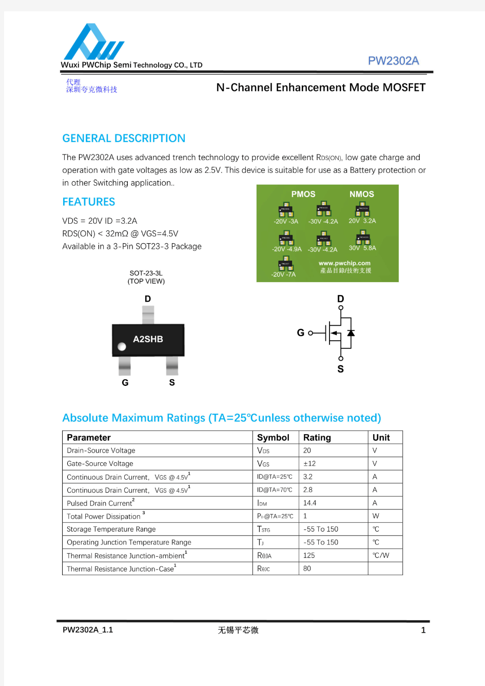 A2SHB三极管ic,A2SHB芯片 pdf规格书