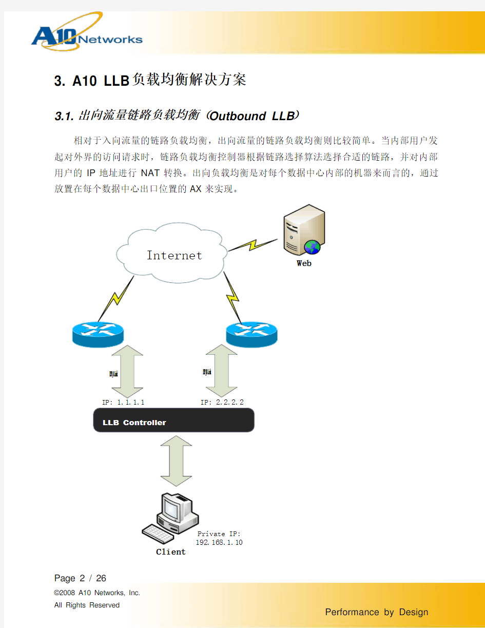 A10-链路负载均衡(LLB)解决方案-YL