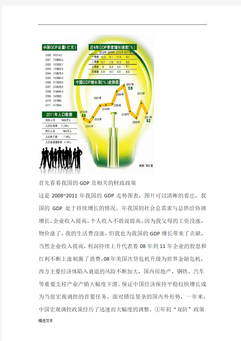 宏观经济学分析中国经济