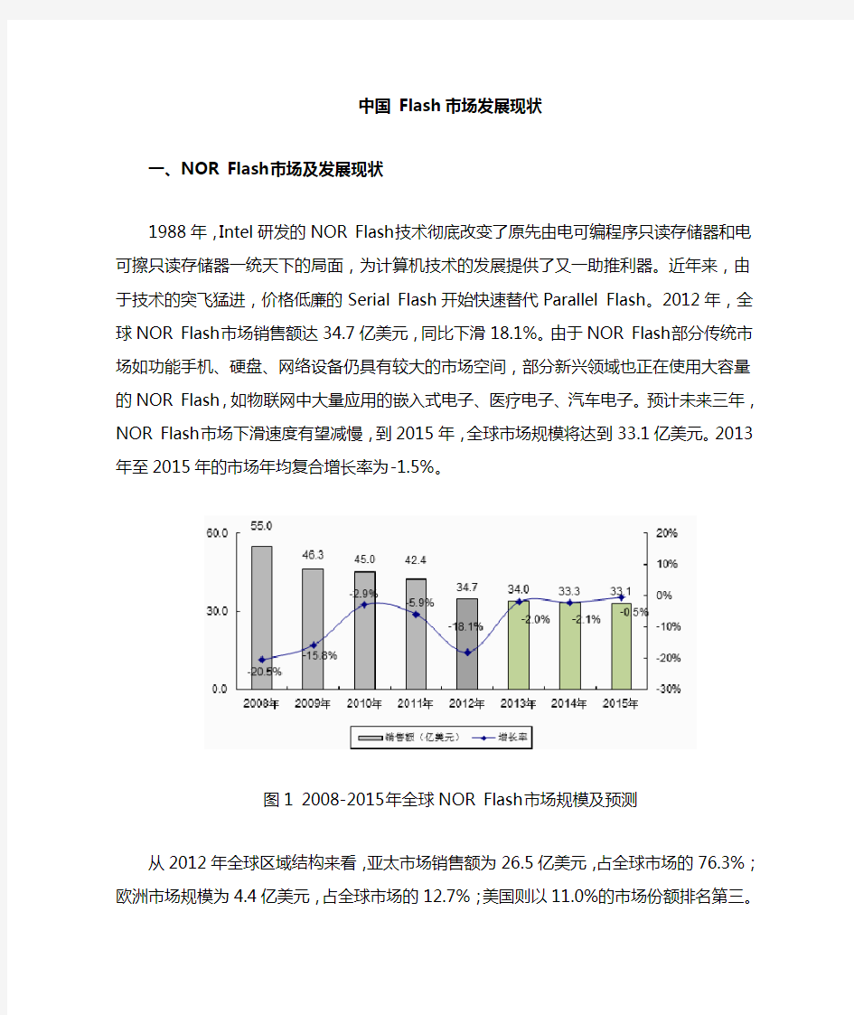 中国Flash市场发展现状讲解