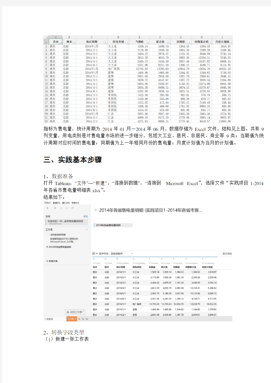 Tableau超详细教程 案例实践项目