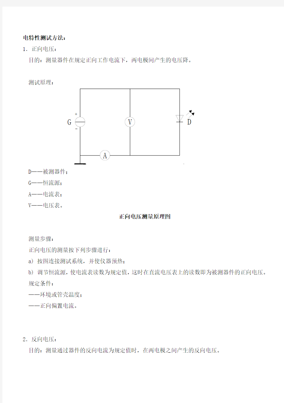 发光二极管的测试方法(精)