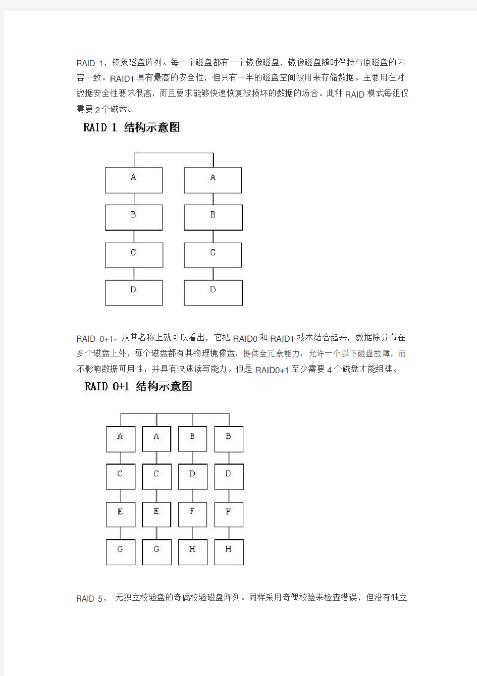 服务器RAID配置全程与RAID基础知识