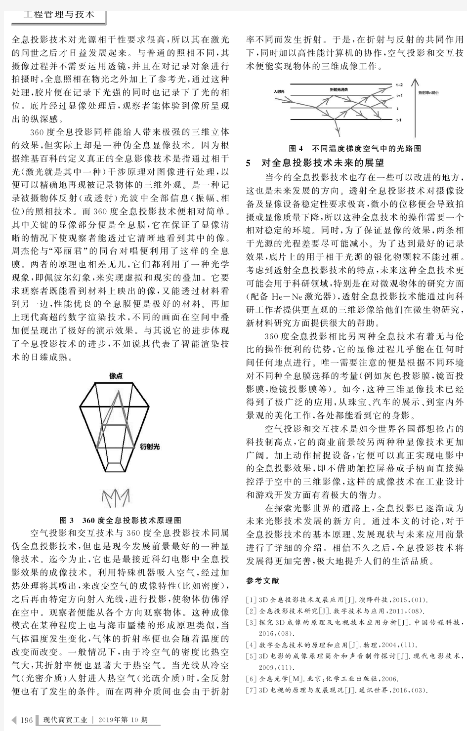 全息投影技术原理分析及其前景展望