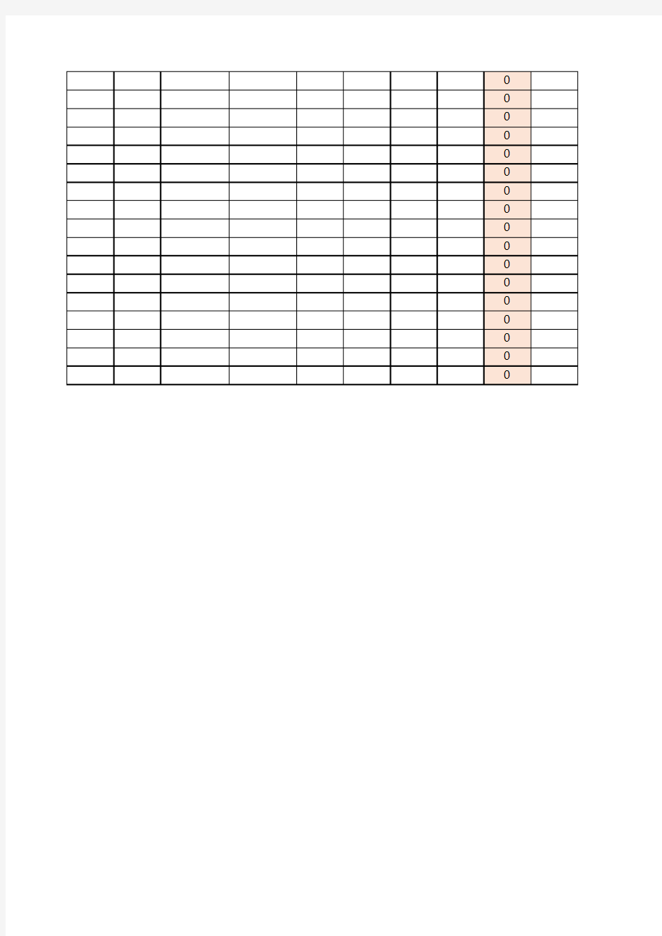 Excel表格模板：日进销存台账