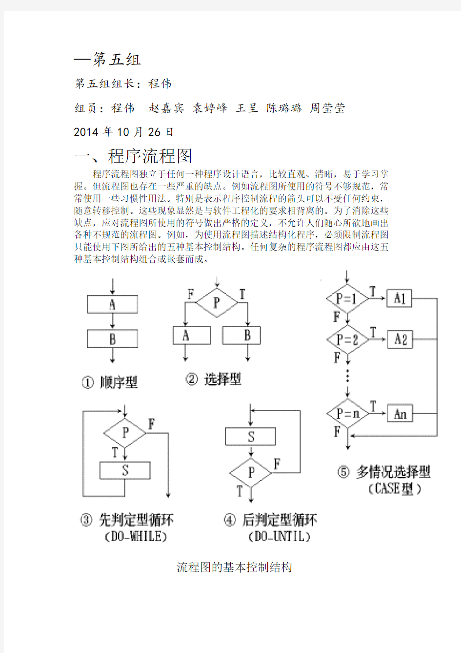 程序流程图-盒图-PAD图(最终)教学提纲