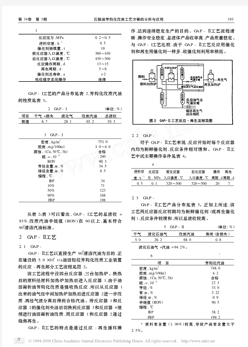 石脑油芳构化改质工艺方案的分析与应用