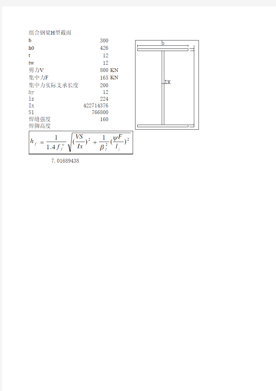 组合钢梁