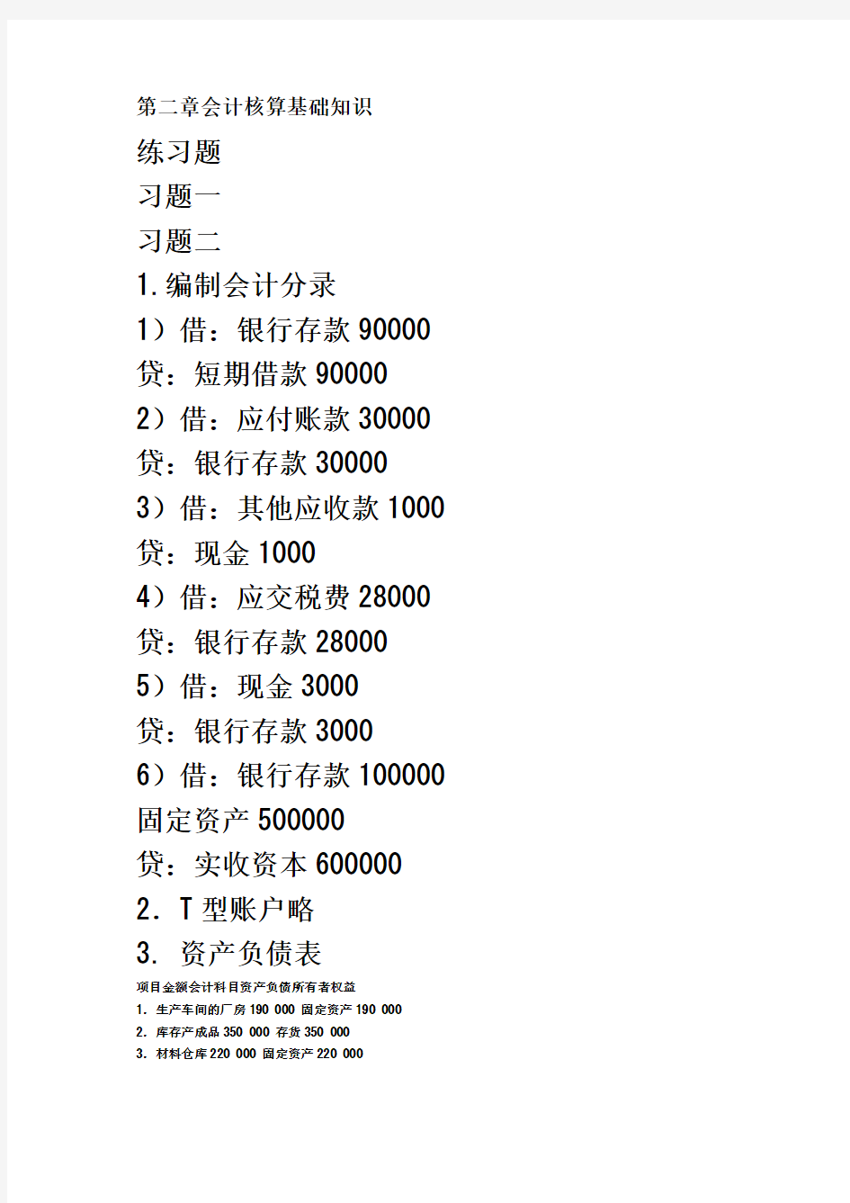 新编会计学_第2版_(魏素艳_著)_清华大学出版社_课后答案