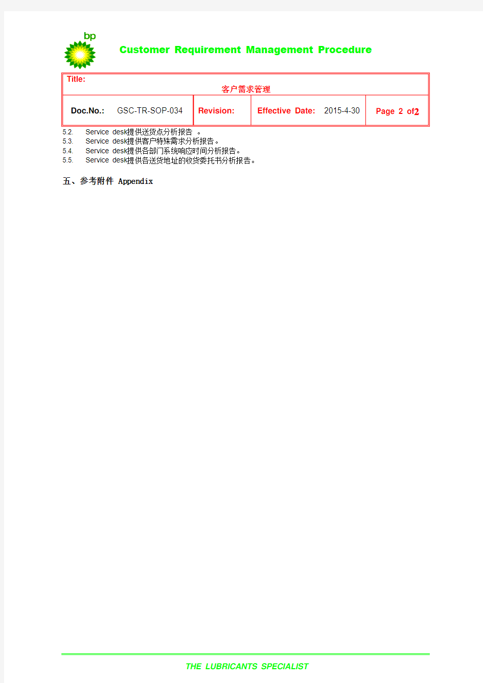 BP-客户需求管理