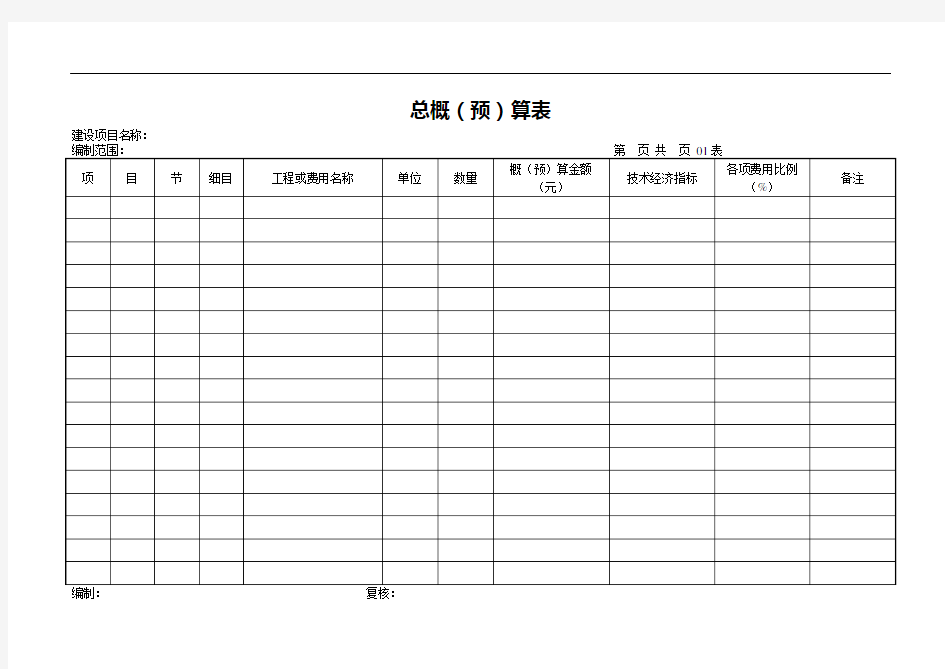 公路预算计算表格(1).doc