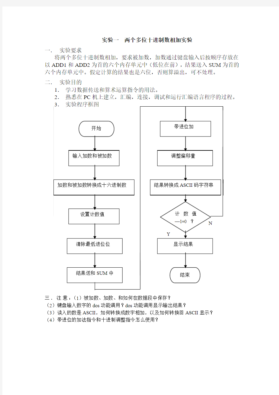 合肥工业大学微机原理实验指导书