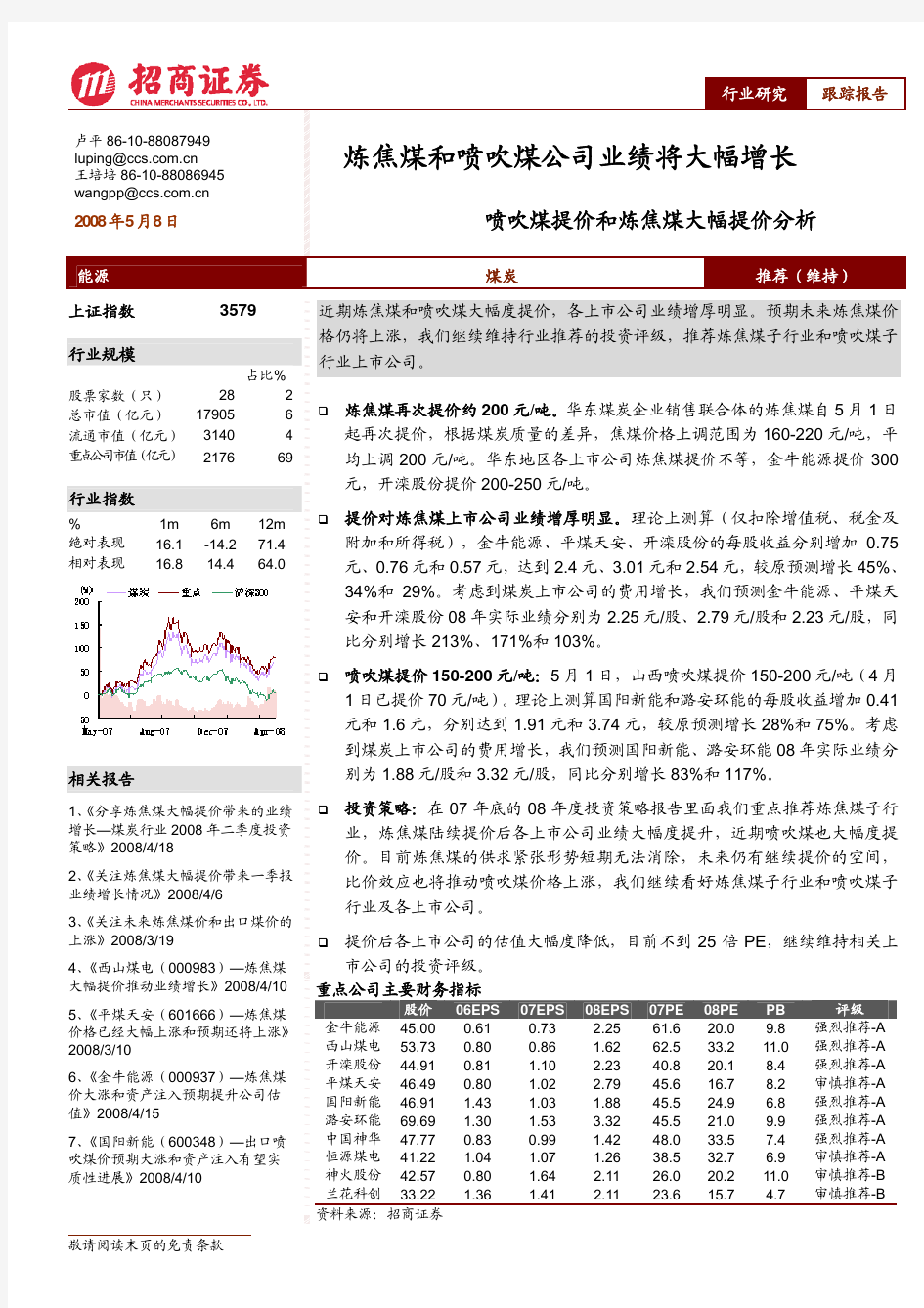 炼焦煤和喷吹煤供求分析