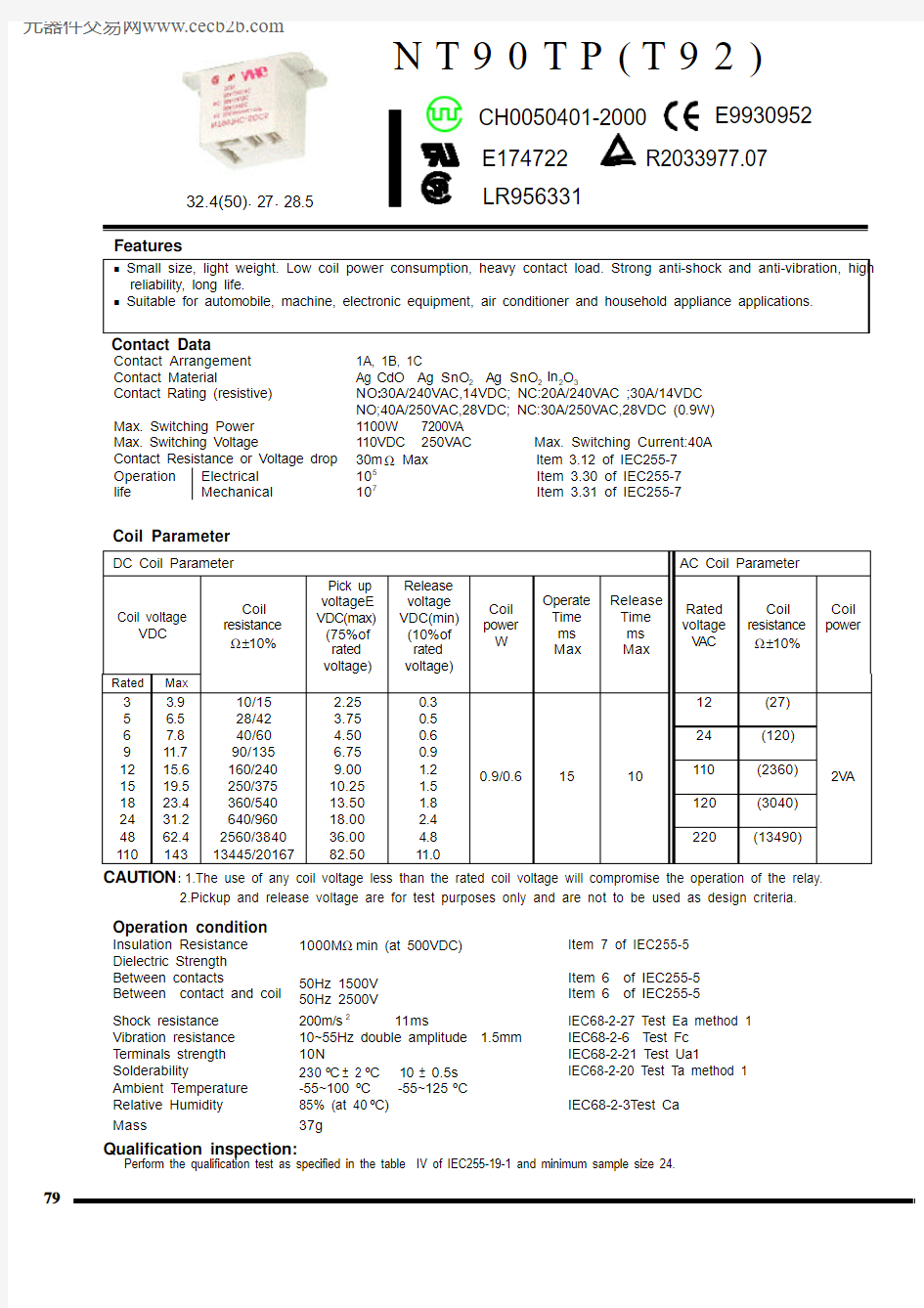 NT90TPHCEDC15VSB0.9中文资料