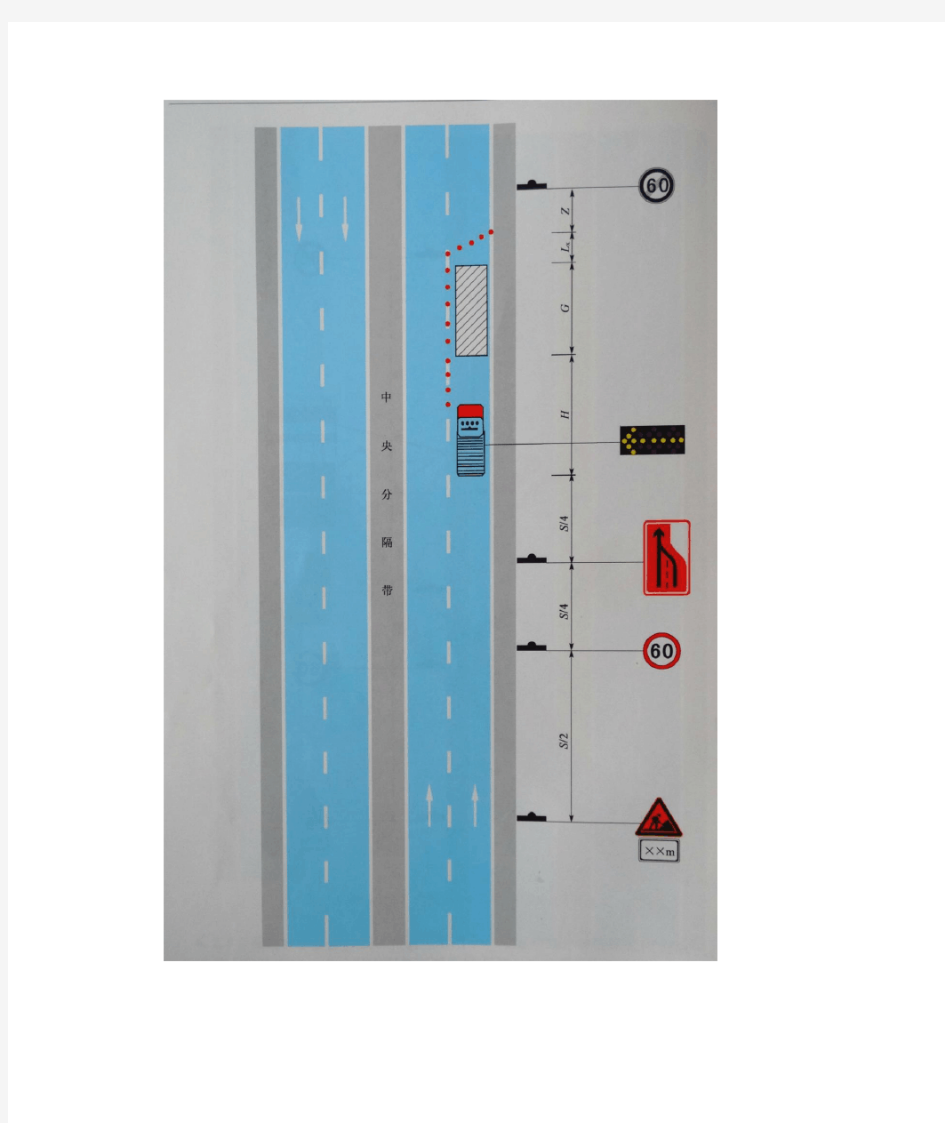 2015版高速公路养护安全作业规程(布设图)